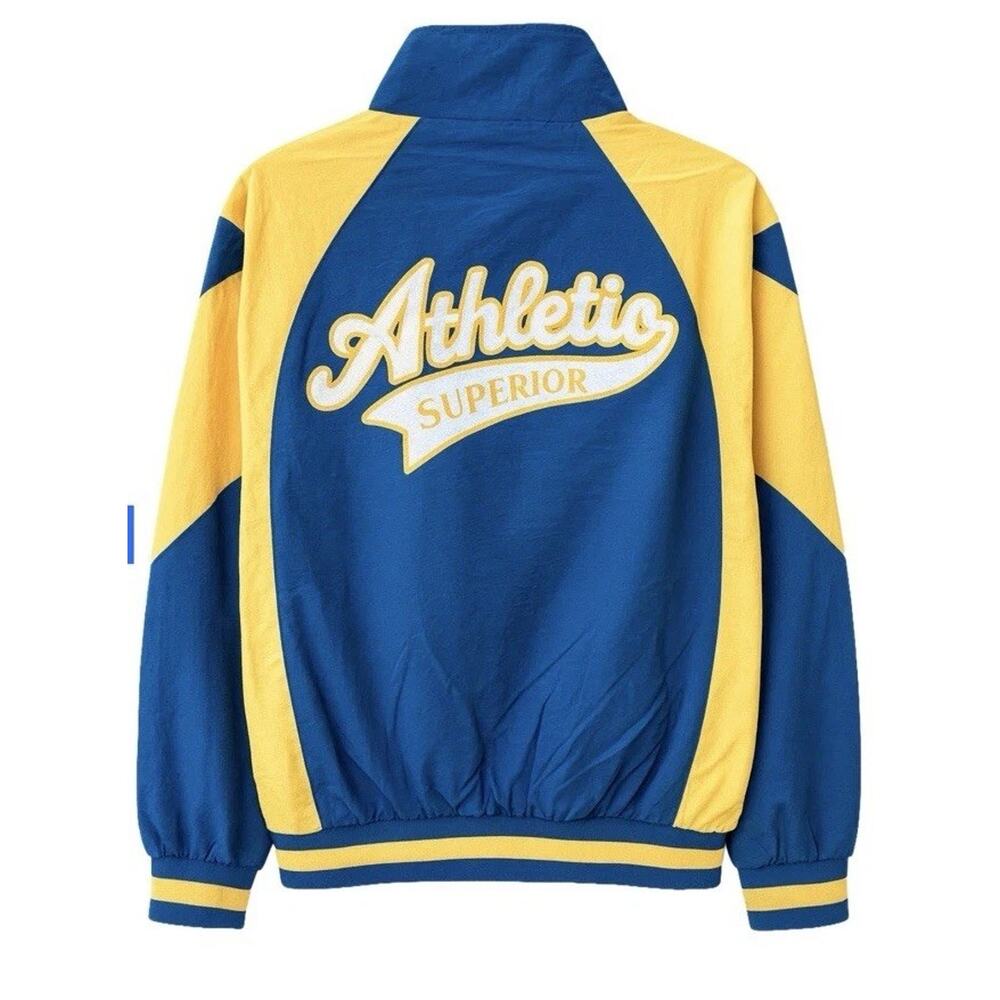 Fifth Loop Windbreaker Hyper Royal- Streetwear Sz M Zip-up Superior Track Jacket